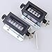 Taidacent Pull Type Counter Mechanical Manual Industrial Automatic Punch Counter for Machine Reciprocating Movement (5 Digits)