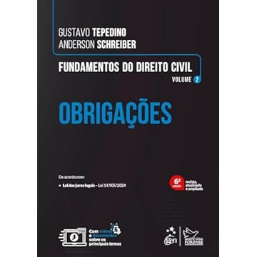 Capa do livro Fundamentos do Direito Civil - Obrigações Vol. 2 - 6ª Edição 2025