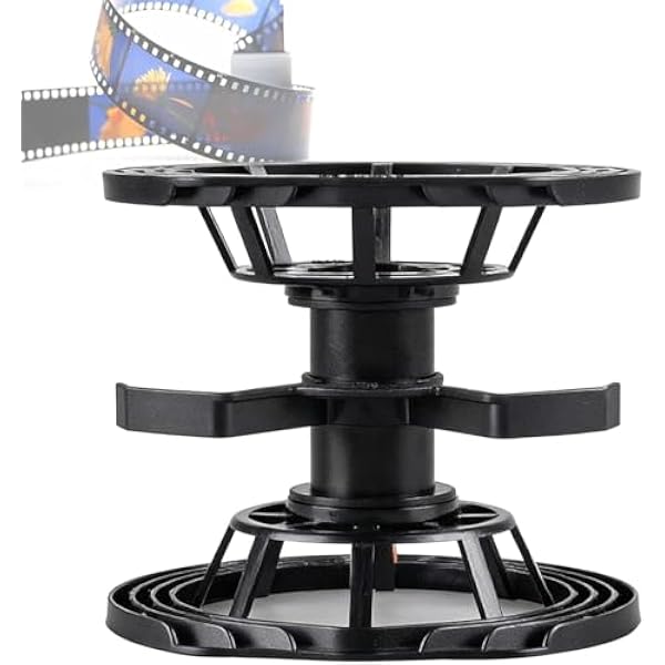 Wieloformatowa spiralna rolka do ciemni, zestaw akcesoriów do obróbki filmów, kompatybilne filmy arkuszowe 4×5, 5×7, 8×10 cali (PL45)