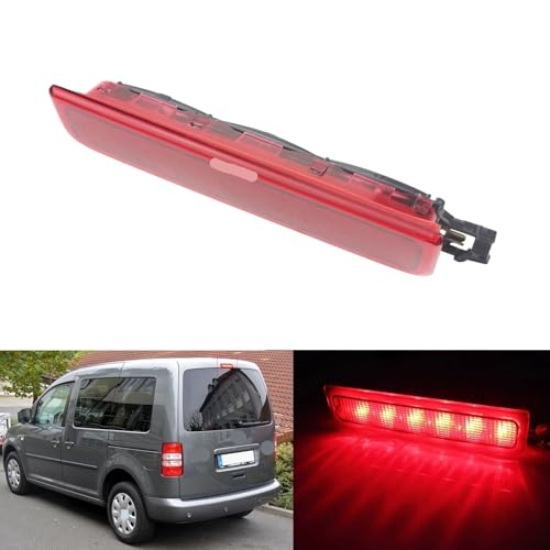 Feu stop LED rouge ANGRONG pour VW Caddy 3 de 2004 à 2015 - 2