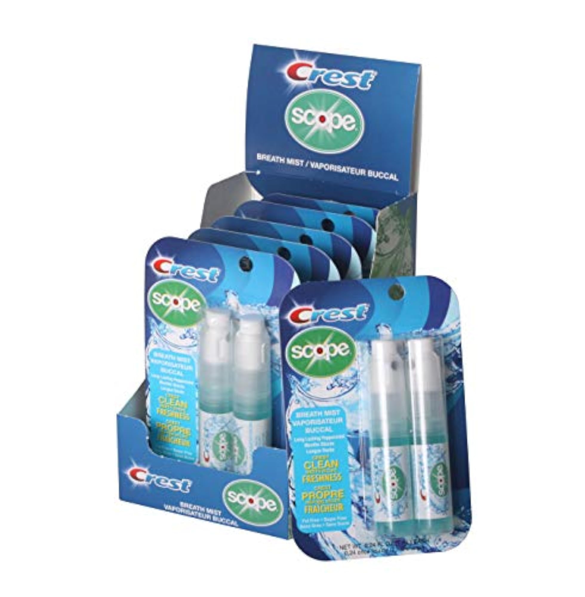 Scope Peppermint Breath Mist 2-Pack Sprayers