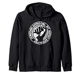 A veces Antisocial Siempre Anti-Facista Anti-Nazi Anti-Mal Sudadera con Capucha