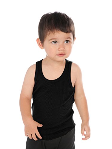 Kavio! Unisex Infants Beater Tank (Same I2C0236) Black 18M