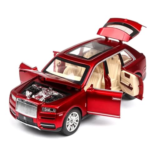 Image of 1:32 Scale Rolls Royce CULLINAN Toy Car | Metal Pullback Diecast Car for Kids with Openable Doors, Sound, Light Effects Toy for Car Enthusiasts (Color As Per Available)