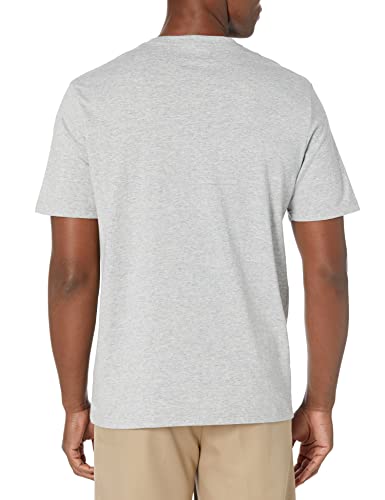 Amazon Essentials Men's Regular-Fit Short-Sleeve V-Neck T-Shirt, Grey Heather, Medium #TOP9