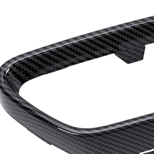 Cubierta de punta de escape de carbono hydro dip para renovar el estilo de tu Clase C W206 4