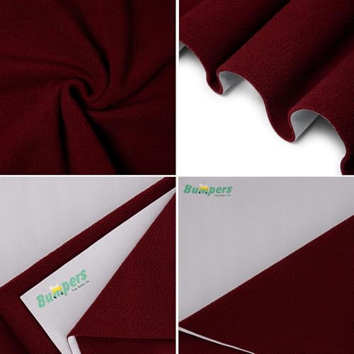 Image of Cotton Solid Waterproof Quick Dry Protector Dry Sheet|Breathable & Hypoallergenic Ultra Soft Fitted Baby Bed Protector Sheet for Toddler Children|King Size(XXL, 260x200cm, Maroon)