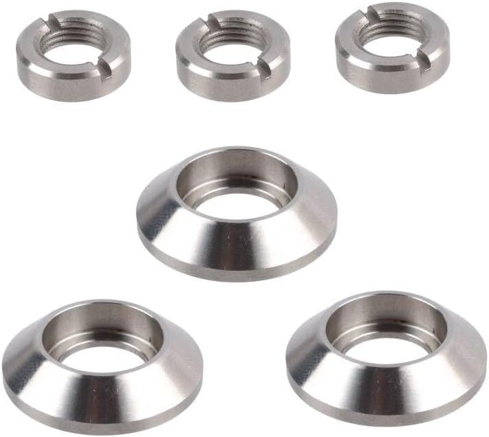 LENMISO Dashboard Switch Bezel and Nut Set Compatible with Jeep CJ5 CJ7 CJ8 1972-1986 Headlights Wiper and HVAC Fan Switch Replace 987911 4000056