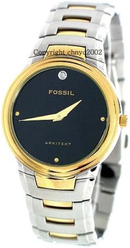 Fossil Arkitekt Diamond Dial Two Tone 