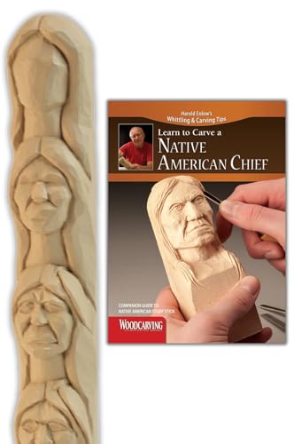 Native American Study Stick Kit: Learn to Carve a Native