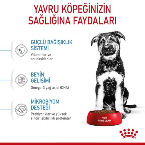 Image of Royal Canin Maxi Puppy Food, Dry Food, Supports Immune System & digestive health, Provides Long growth, moderate energy, 15 Kg
