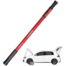 EZ RED EZHP Extendable Aluminum Hood and Tailgate Prop, Red