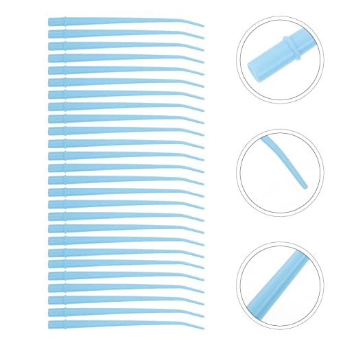 Healifty Straws Disposable Tools Disposable Pro 25Pcs Dental Saliva Ejectors Dental Aspirator Aspirating Suction Tips Disposable Suction Tips (Blue) Disposable Pro Straws Disposable Straws #TOP7
