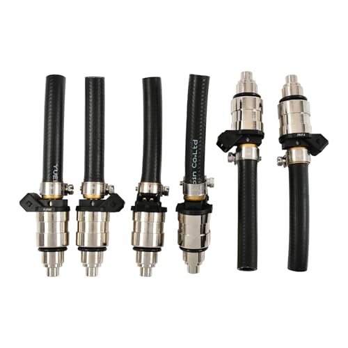 BIGREAT FJ707 6PCS Fuel Injector Compatible with Nissan Maxima 1984 & Alfa Romeo GTV-6 1981-1986, Milano 1987-1989 & Datsun 280Z 1975-1978, 280ZX, 810,Jaguar XJS, 3.0L 5.3L, Replace #84213103