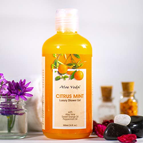 Image of Aloe Veda Citrus Mint Luxury Shower Gel 300 ml