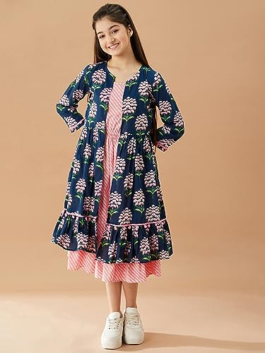 Image of Pspeaches girls Dress With Shrug