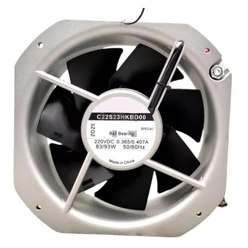 C22S12HKBD00 115V Ventilateur 22580 pour armoire électrique et refroidissement