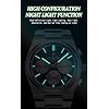 Luxury Watches for Man Fashion Men's Quartz Wriatwatch 3Bar Waterproof Luminous Stainless Steel Chronograph Sports Watch Male Clock with Gifts Box