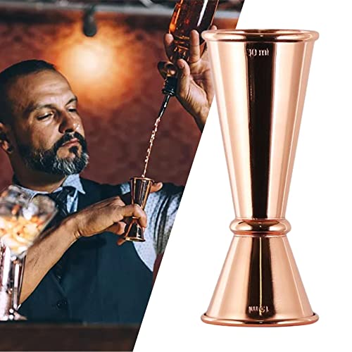 FAKEME Coquetéis de vidro misturando copo com balança para festa de entretenimento Martini, ouro ros