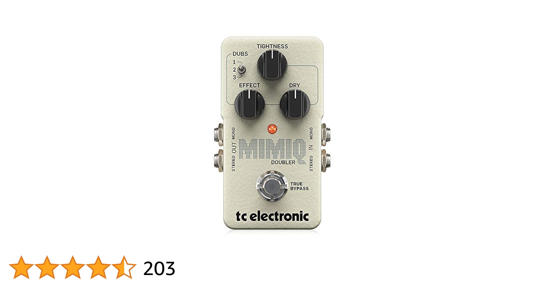 tc electronic MIMIQ DOUBLER 空間系 TC Electronic Mimiq Doubler - オーバーダビングした時のような