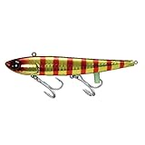 JACKALL(ジャッカル) メタルジグ ルアー 陸式アンチョビミサイル 120mm 35g レッドゴールドストライプ