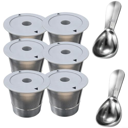 Advokingtap Reusable Coffee Capsule Filter: 304 Stainless Steel Pod Cup for Classic, Elite, and Mini 1.0 Espresso Machines at Home