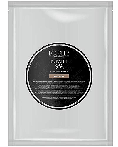 Ecobell Ricarica Microfibre di Cheratina 50 gr. (50 gr. - Med Brown (Castano Medio))