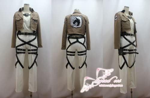 Amazon Co Jp 依次元cos進撃の巨人 憲兵団 ジャン キルシュタイン 刺繍版 団服 コスプレ衣装 ホビー