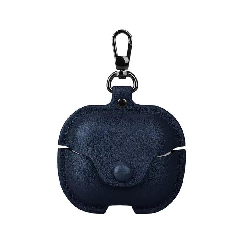 Colorcase Leather Front & Back Cover 360 Degree Protection Case Cover for Samsung Galaxy Buds 3 Pro/Samsung Galaxy Buds 3 - (Blue)-image-29