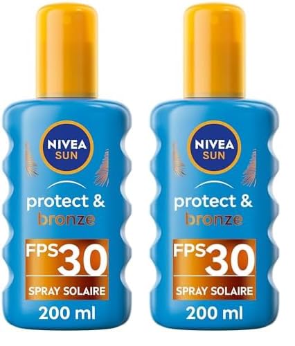 Crème Solaire Spray Corps Spf 30 Activateur De Bronzage Sun Nivea Le Spray De 200ml - vue 10