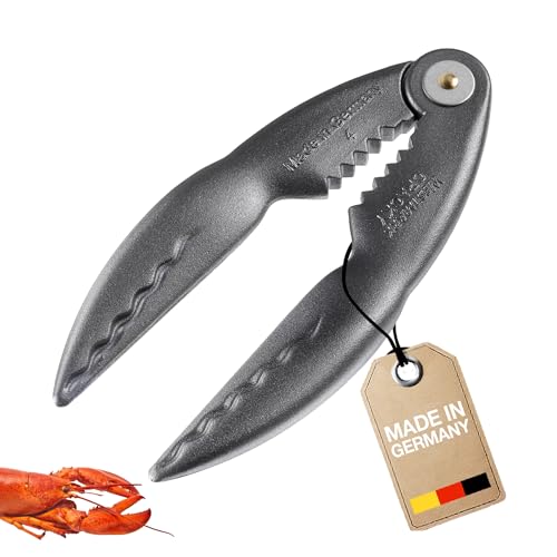 Westmark Hummerknacker Aluminium, lebensmittelechte Spezialbeschichtung, Länge: 14,4 cm, Anthrazit, Cracky Black Edition