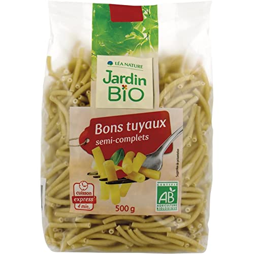 Pâtes semi-complets bio Jardin BiO étic cuisson 4mn pour manger sainement sans temps