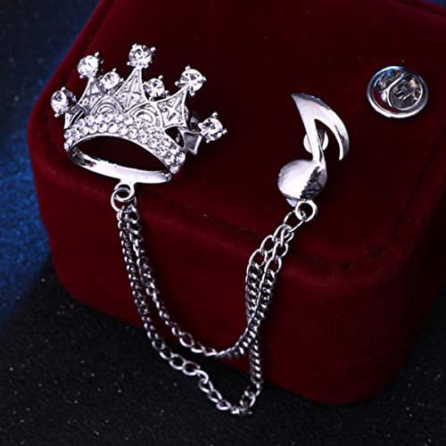 Broche de solapa para sujetar ropa escotada o chaquetas sin botones 6
