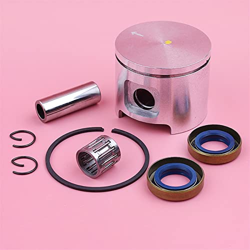 SEEDDFF 48 mm Kolbenringstift Sicherungsring-Kit passend for Husqvarna 61 Jonsered 630 Nadellager Öldichtung Benzin… – Bild 7