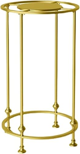 Miniatura 5 de Nakajima - Estante redondo independiente, estante de hierro para exposiciones de arte, soporte de exhibición de ropa, resistente, barra para colgar