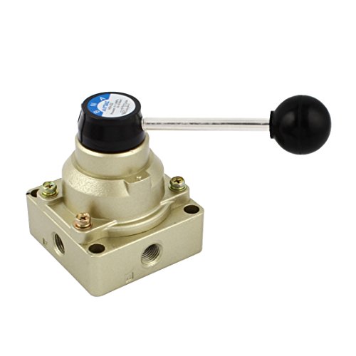 Vanne à Levier Manuel HV-02 pour Stopper les Fuites d'Air à 4 Voies