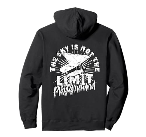 Hang Gliding Hang Glider Hang Gliding Pullover Hoodie