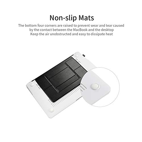 Btuty Caso Super Fino Revestido de Borracha Revestido Shell Capa Protetora Compatible with Apple 13