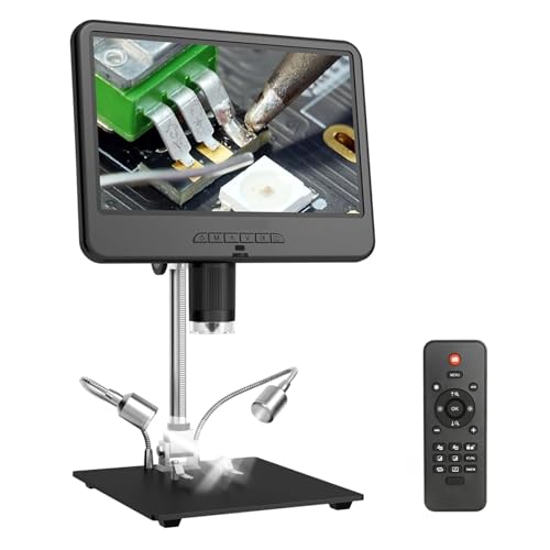 Microscopio digital LCD de 10.1 pulgadas con resolución 1080P para soldadura PCB