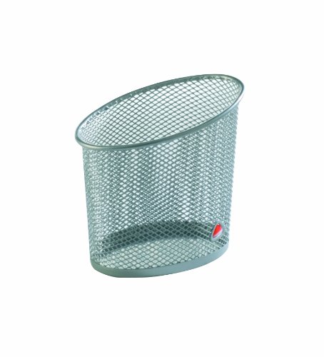 Preisvergleich Produktbild ALBA Stifteköcher MESH / MESHCUPM 105x70x1005mm metallic-grau