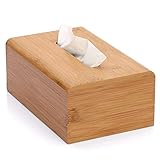 Caja de papel de bambú rectangular del tejido, fácil de utilizar empujar-en la placa inferior para el uso con los papeles usados comúnmente en el mercado
