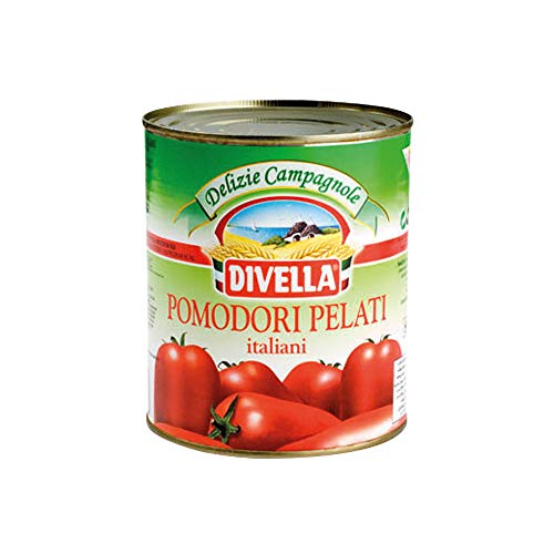 DIVELLA 12 Confezioni pomodori pelati pelati 800gr