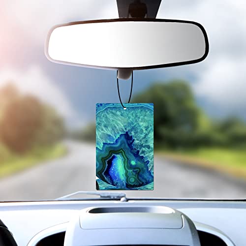 6 Pcs Marble Ocean Car Air Fresheners, Funny Marble Ocean Air Fresheners Long Lasting Cute Car Mirror Scented Hanging Car Decoration Ornaments Gift Interior Accessories For Men Women #TOP1