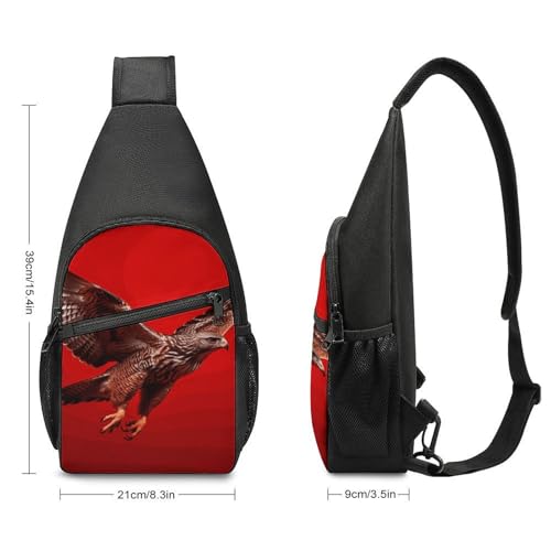 Morrales deportivos crossbody para viaje y senderismo miniatura 2
