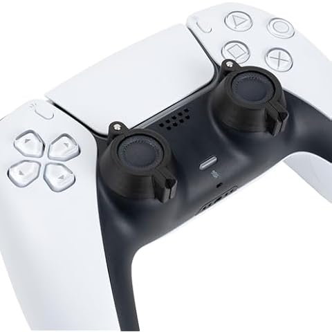 Glistco Joy Guardians - Joystick Stabilizer Clamps Compatible with Playstation5 DualSense Controllers(Black) Cover