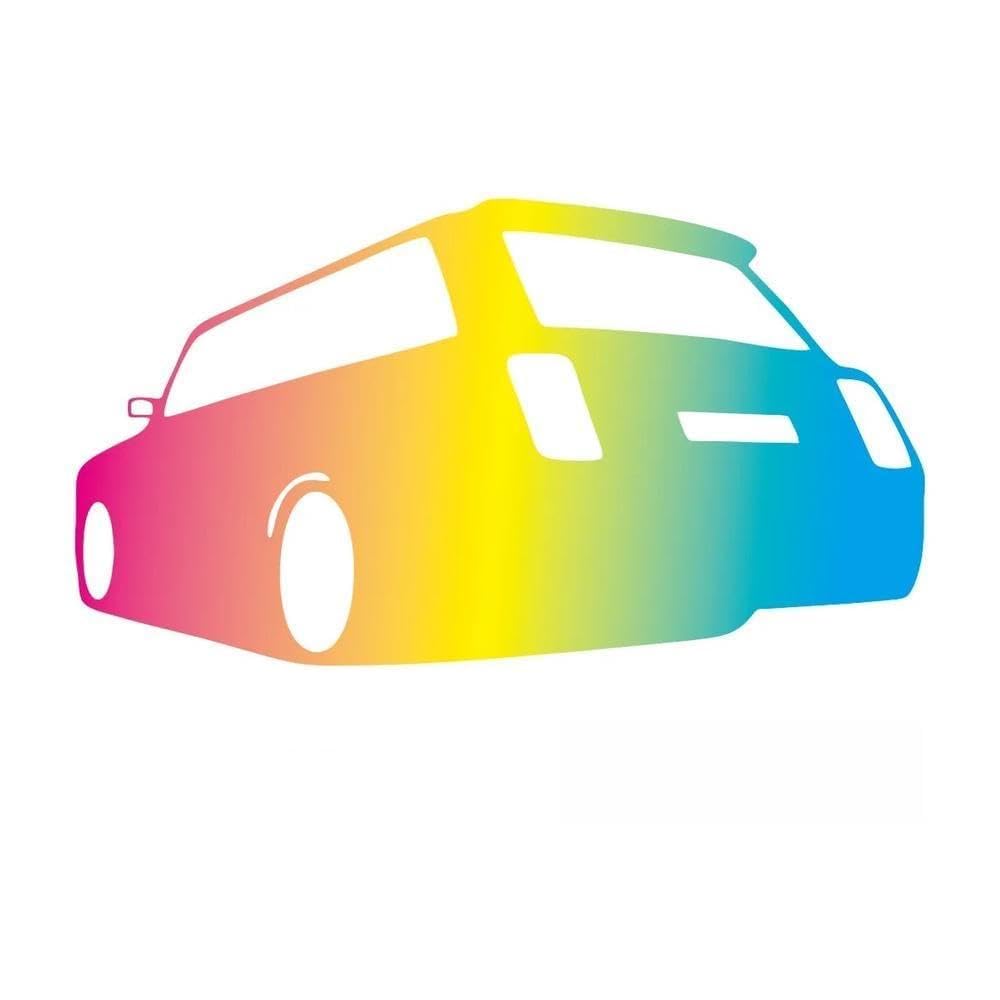 Auto Accessory Vinyl Decal Car Sticker Waterproof Auto Decors On Bumper Rear Window(Laser)