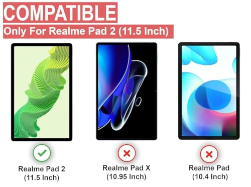 Image of 1 Pack | Screen Protector Guard for Realme Pad 2 11.5 inch - Ultra-Thin, HD Clear, 9H Hardness, Anti-Scratch, Bubble Free, Edge-to-Edge Easy Install (Not Tempered Glass)