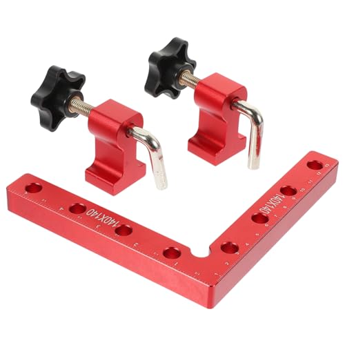 Mipcase Woodworking Degree Clamp Set Precision Right Angle Ruler Aluminum Alloy Square Tool Cabinet Clamps