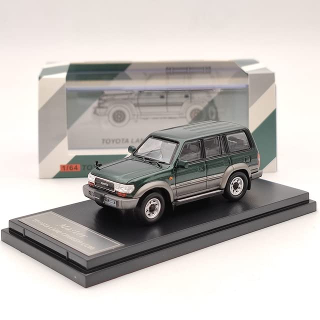 ТоуAE - Master 1:64 LANDs CRUISERs LC80 Diecast Тоуs Car Models Gifts Collection Gulf Oil/Mаɡiс Claw/NGK Gifts (Green Left)
