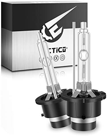 TECTICO D1S Xenon Bulbs 35W 8000K Cool Blue +300% Ultra Bright Bi HID Conversion Kit Xenarc Headlight Upgrade Bulb, 2 Lamps